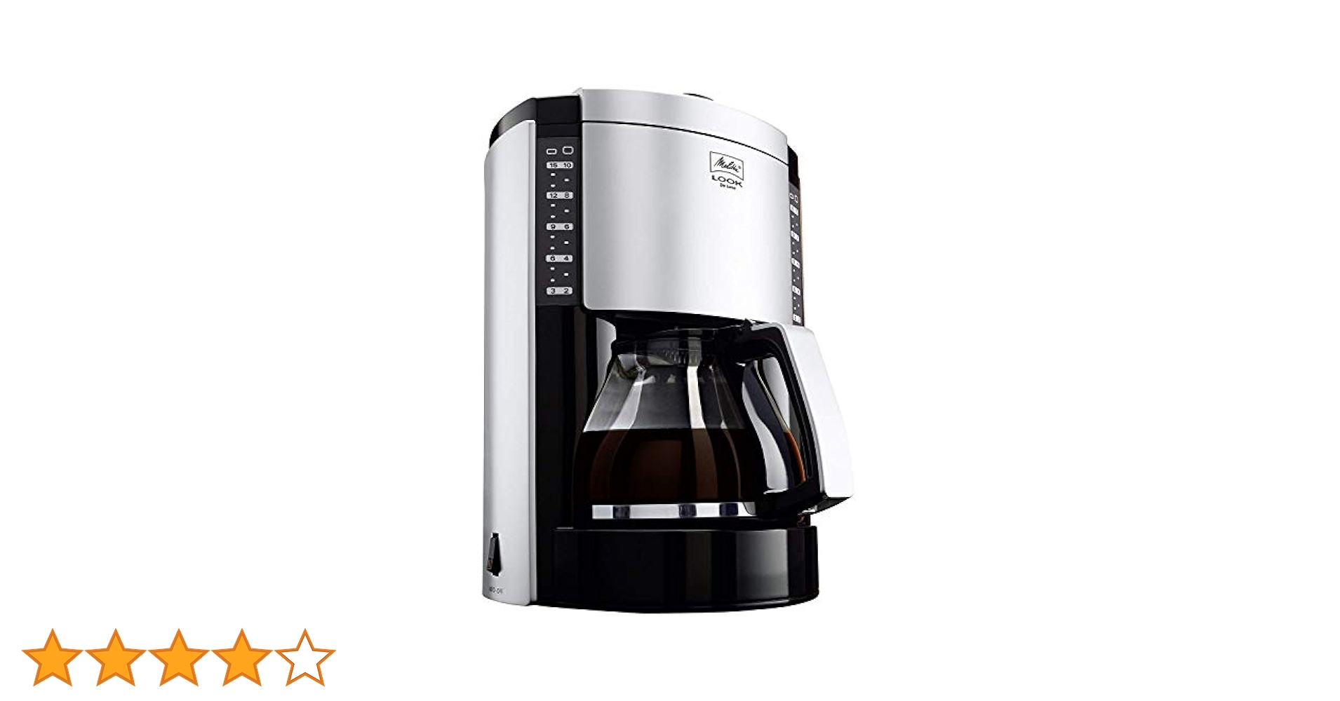 Amazon | Melitta ルック デラックスII ブラック 【2~10杯用・1